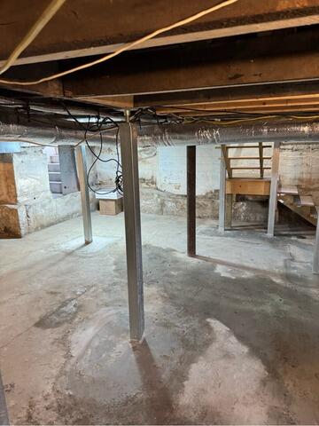 Crawl Space Support Post Repair in Salem, NH - After Photo