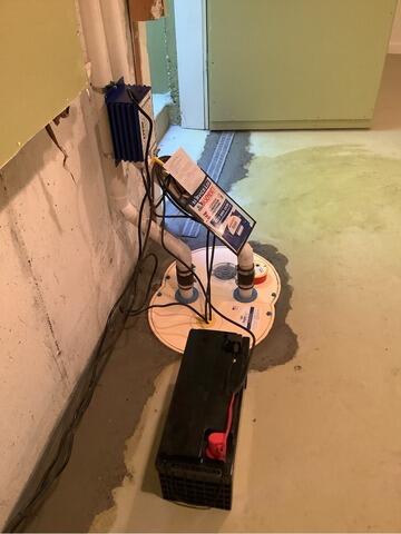 Waterproofing a Finished Basement with a Leaking Bulkhead in Nashua, NH