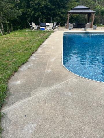 Pool Deck Repair in West Townsend, MA - After Photo