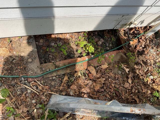 Leaking Basement Window Repair in Amesbury, MA - Before Photo