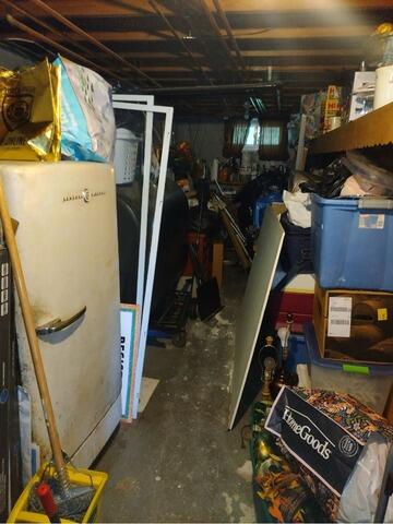 Finished Basement Waterproofing and Dehumidification in Dracut, MA - Before Photo