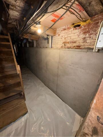 Auxiliary Wall Installation in Pembroke, NH - After Photo