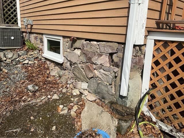 Foundation Wall Rebuild in Melrose, MA