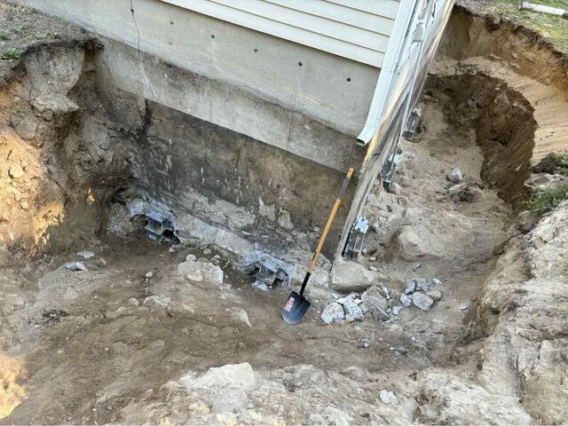 Settling Home Repair in Auburn, NH - After Photo