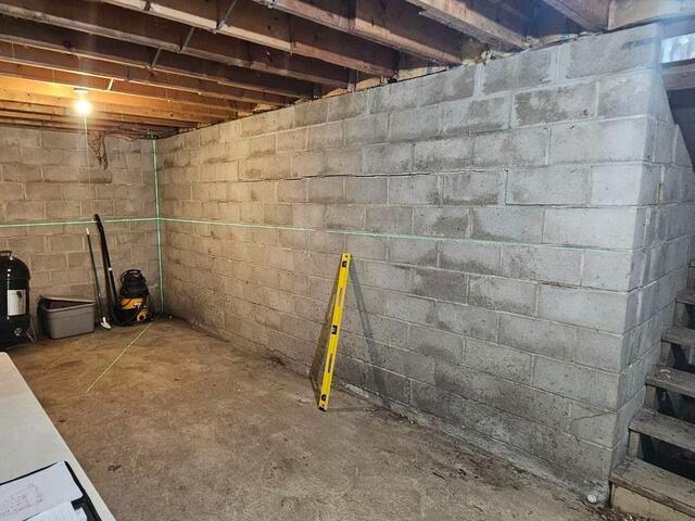 Foundation Wall Repair Before Selling Home in Dover, NH