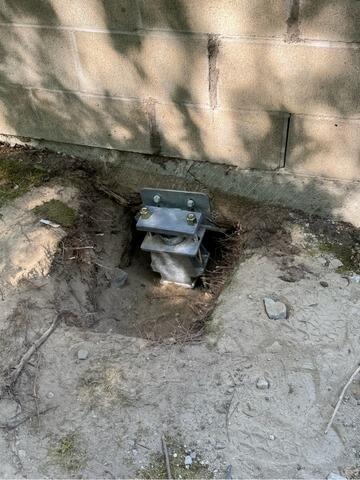 Push Pier Installation in Gilford, NH - After Photo