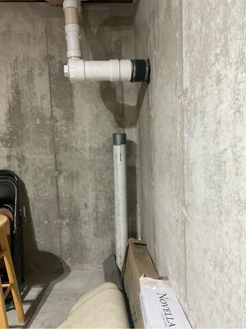 Radon Solutions in Londonderry, NH - Before Photo