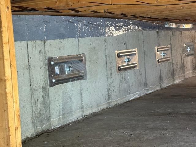 Foundation Wall Stabilization in Holderness, NH