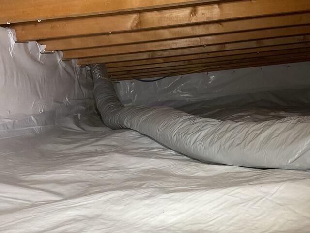 Crawl Space Encapsulation in Natick, MA - After Photo