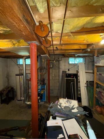 Restoring Sinking Floors in Brookline, NH - Before Photo