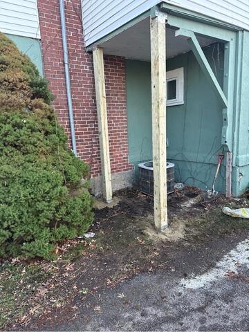 Porch Stabilization in Quincy, MA