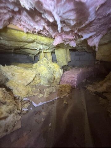 Crawl Space Insulation and Moisture Solutions in Newburyport, MA - Before Photo