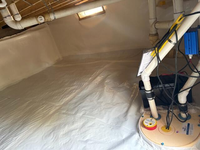 Crawl Space Solutions in Wilton, NH - After Photo