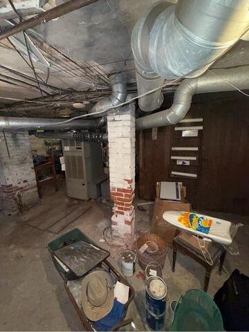 Floor Stabilization in Newtonville, MA - Before Photo