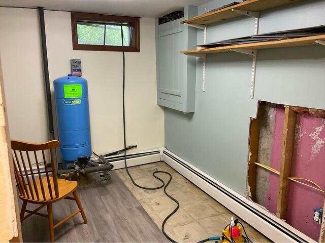 Finished Basement Flooding Repair in Hollis,NH - Before Photo