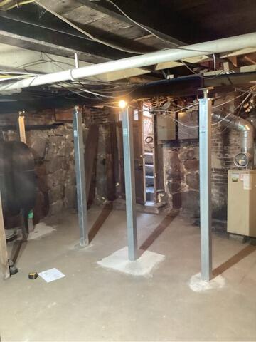 Failing Floor Support Solutions in Hooksett, NH - After Photo