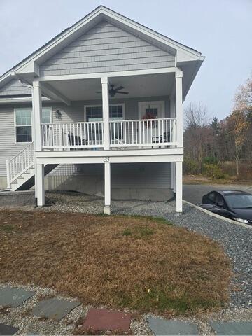 Deck Stabilization with Helical Piers in Raymond, NH