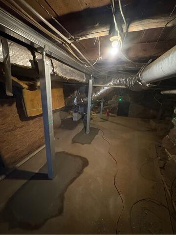 Sunken Floor Repair in Belmont, NH