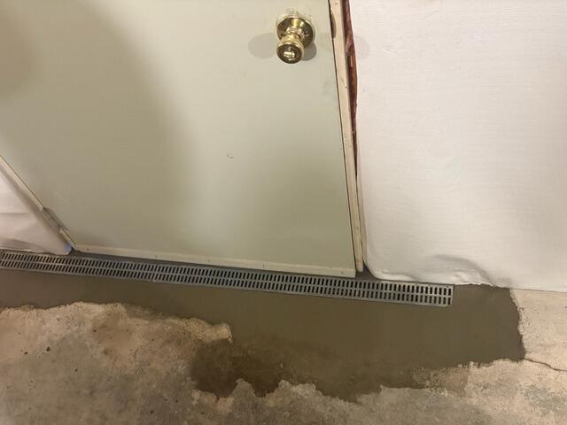 Radon Sealed Waterproofing System in Exeter, NH - After Photo