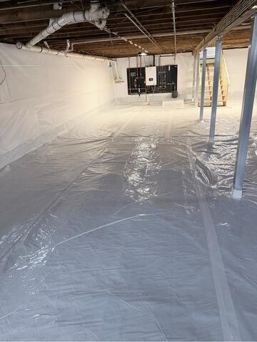 Crawl Space Stabilization and Waterproofing in Londonderry, NH - After Photo