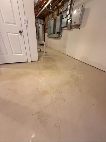 Elevator Shaft Waterproofing in Gloucester, MA - Before Photo