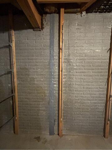 Basement Crack Solutions in New Boston, NH - After Photo