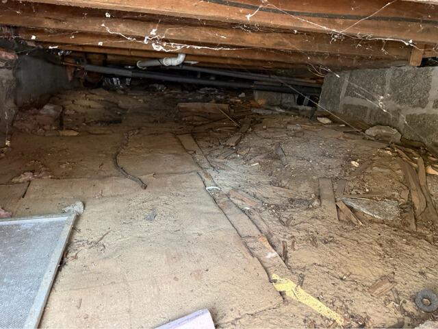 Frozen Pipe Solution in Gloucester, MA - Before Photo