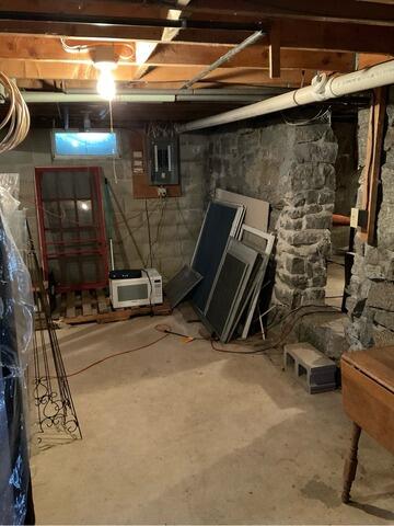 Attractive Basement Insulation in Gloucester, MA - Before Photo