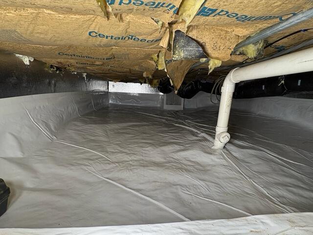 Crawl Space Repair in Chester, NH - After Photo
