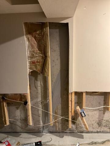 Finished Basement Leak Repair in Stow, MA - After Photo