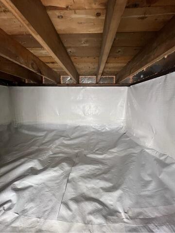 Improving Crawl Space Conditions in Billerica, MA - After Photo