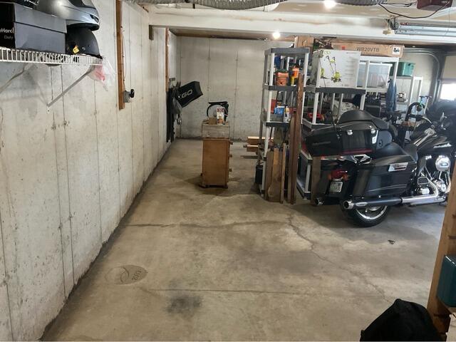 Flooding Garage Repair in Concord, NH - Before Photo