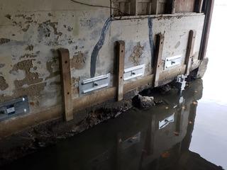 Concrete Wall Stabilization, Windham, NH