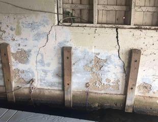 Concrete Wall Stabilization, Windham, NH