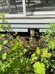 Sunroom is Sinking, New London, NH