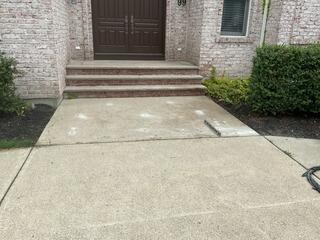 Sinking Concrete Repair in Raynham, MA