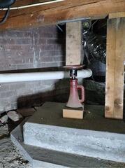 Replacing Failing Crawl Space Supports in Providence, RI