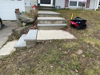 Concrete Stair Leveling in Worcester, MA