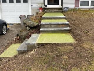 Concrete Stair Leveling in Worcester, MA
