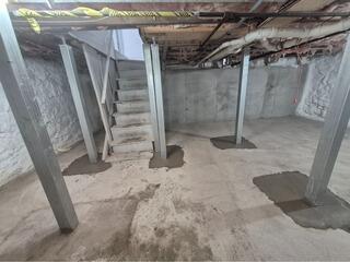 Foundation Wall and Floor Stabilization in Lawrence, MA