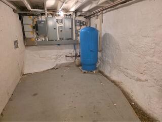 Fieldstone Foundation Wall Repair in Manchester, MA