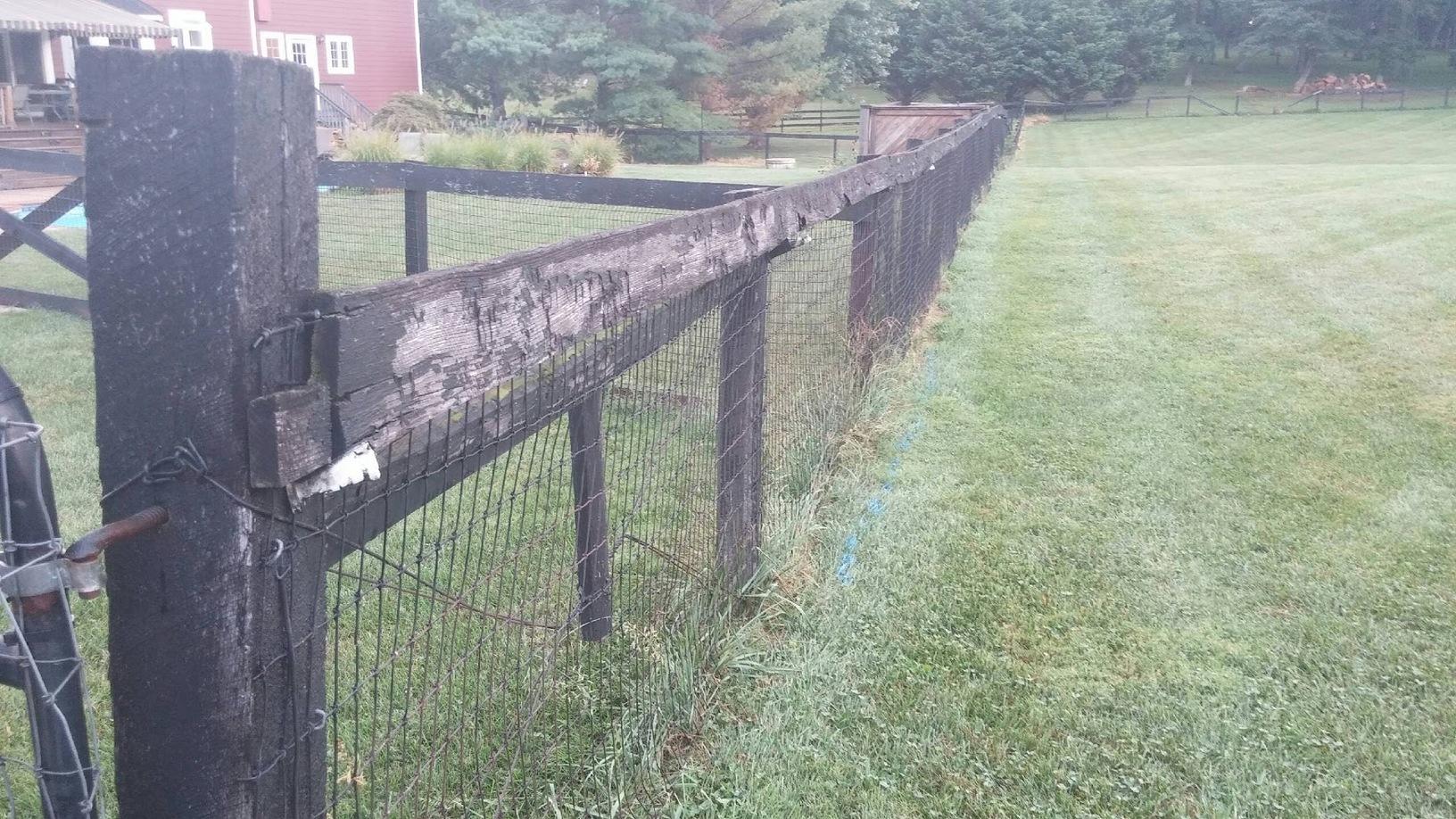 MC Fence And Deck Before and After Photos