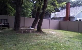 6' Vinyl Privacy Fence Installation in Beaver Falls, PA