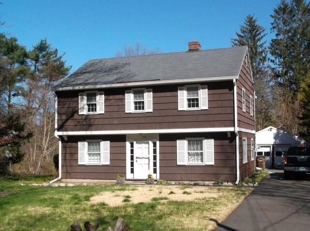 Stamford, CT Certain Teed Siding Installation in Charcoal - Before Photo