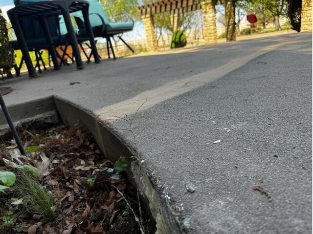 Patio Concrete Repair in Amarillo, TX - After Photo