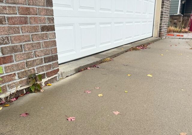 Driveway repair Done right! - Before Photo