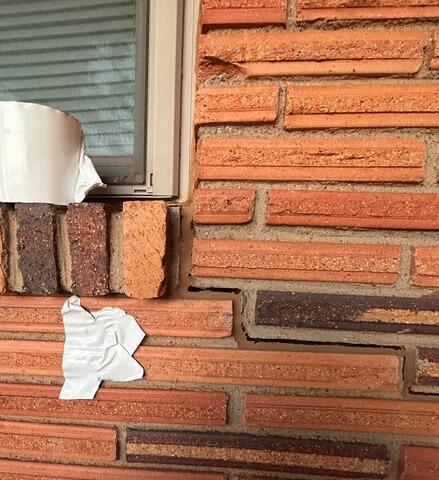 Foundation Piers and Exterior Brick Crack Repair