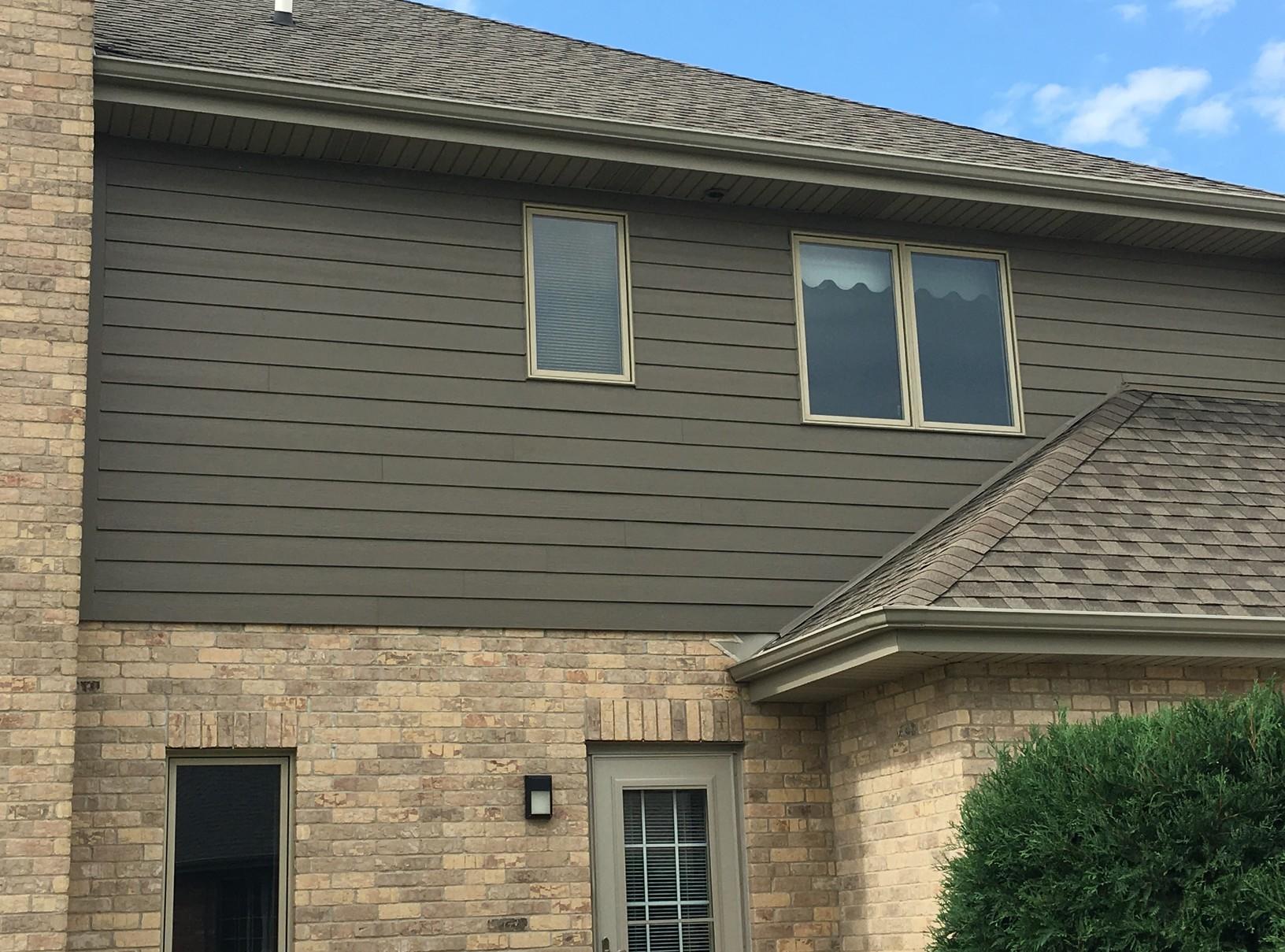 Stan's Roofing & Siding Before & After Photo Set James Hardie Fiber