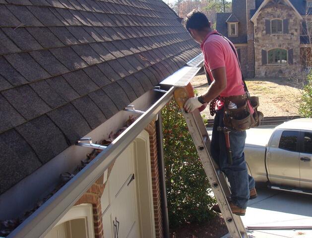 Gutter Glove Guards Replacement in Atlanta, GA.