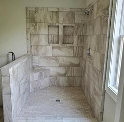 Milton, GA Transforms Bathroom Shower/Tub Combo